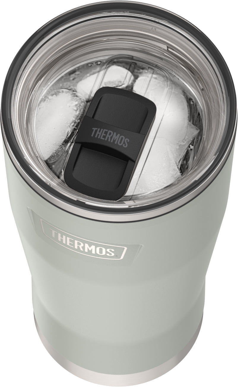 Thermos Stainless Steel Tumbler, w/ Slide Lock Lid, Graphite, 24 oz
