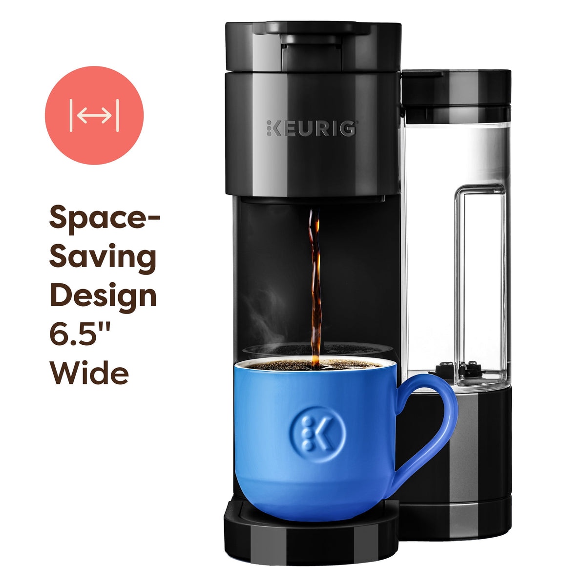 Keurig K-Express Essentials Black Single-Serve K-Cup Pod Coffee Maker