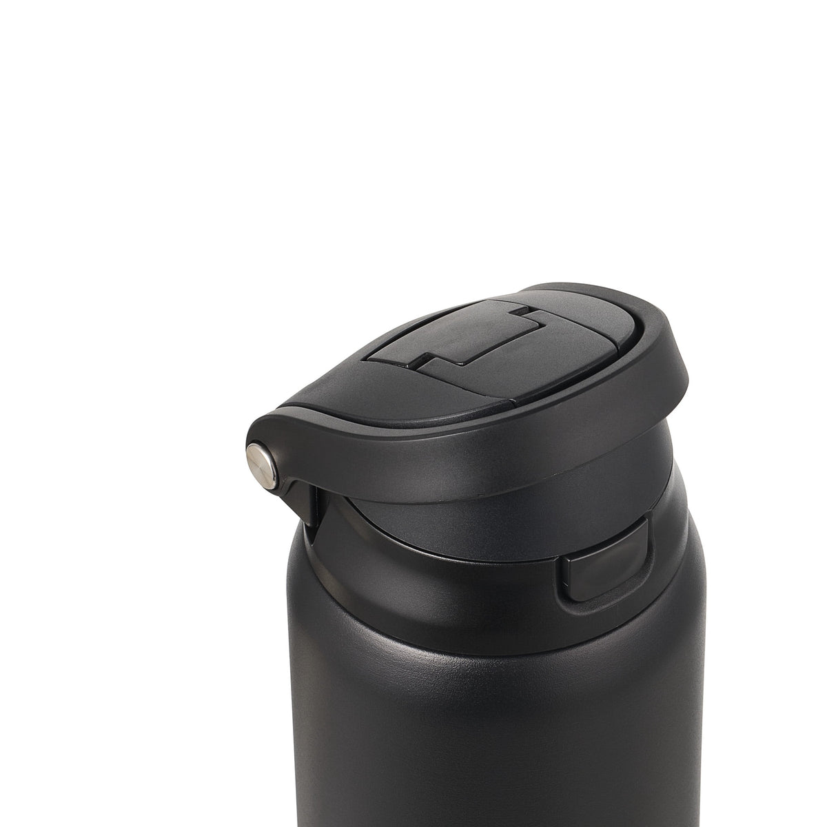 TAL 32oz Stainless Steel 2-in-1 Water Bottle with Straw and Chug Lid, Black