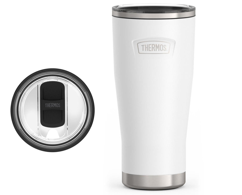 Thermos Stainless Steel Tumbler, w/ Slide Lock Lid, Graphite, 24 oz