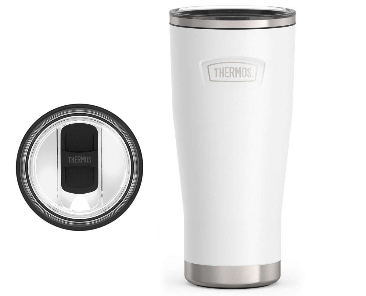 Thermos Stainless Steel Tumbler, w/ Slide Lock Lid, Graphite, 24 oz