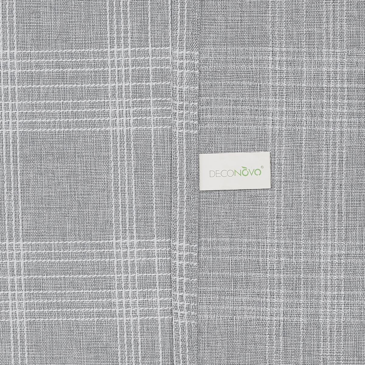 Deconovo Square Tablecloth with Waterproof Finish, Easy-Clean Polyester Table Cover, 54 x 54 Inch, Dark Gray