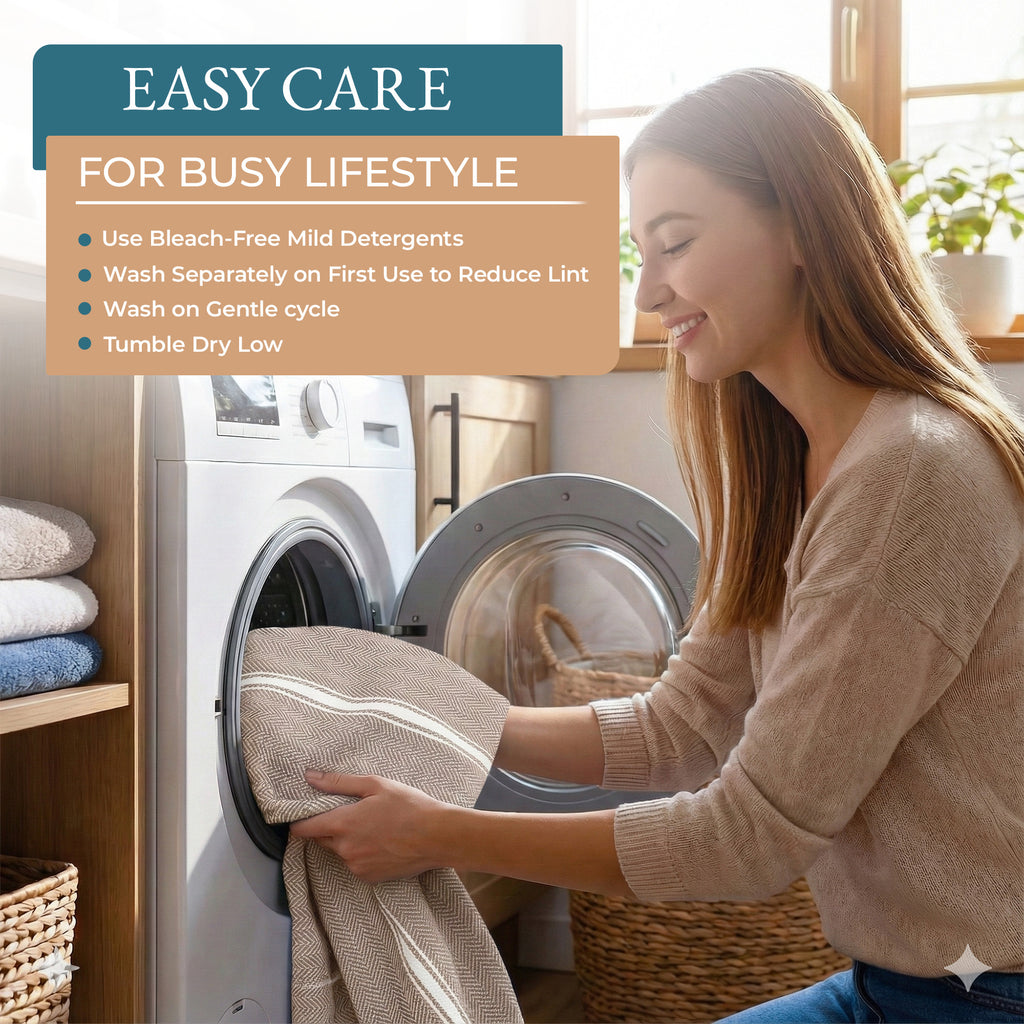 Kitchen Towels Set - 100% Pure Cotton Super Absorbent Hand Towel, Grey Tea Towels, Soft & Durable, Pack of 12 – 15”x25”, Grey Stripe