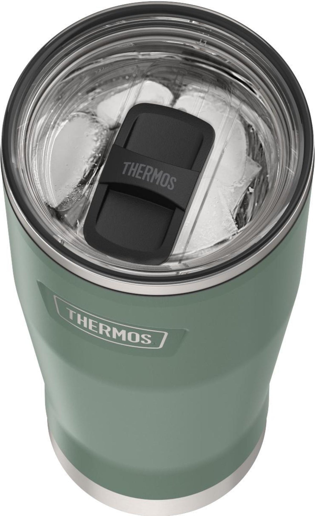 Thermos Stainless Steel Tumbler, w/ Slide Lock Lid, Graphite, 24 oz