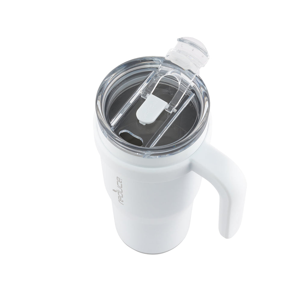 Reduce Cold1 24oz Stainless Steel Tumbler with Handle, Sea Glass