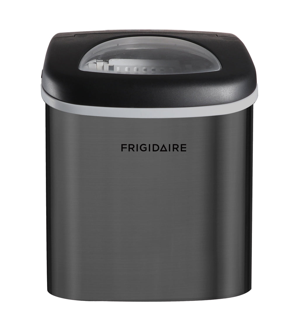 Frigidaire 26 lb Bullet Ice Maker Stainless Steel - compact, high-capacity icemaker producing bullet-shaped ice ideal for kitchens, parties, and entertaining
