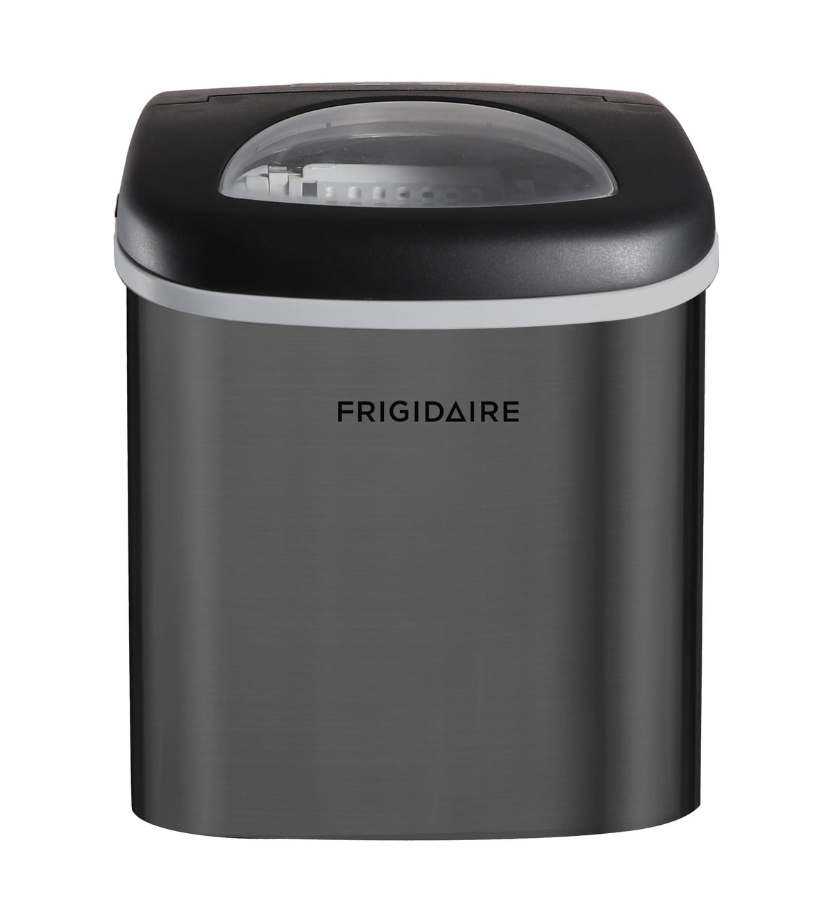 Frigidaire 26 lb Bullet Ice Maker Stainless Steel - compact, high-capacity icemaker producing bullet-shaped ice ideal for kitchens, parties, and entertaining