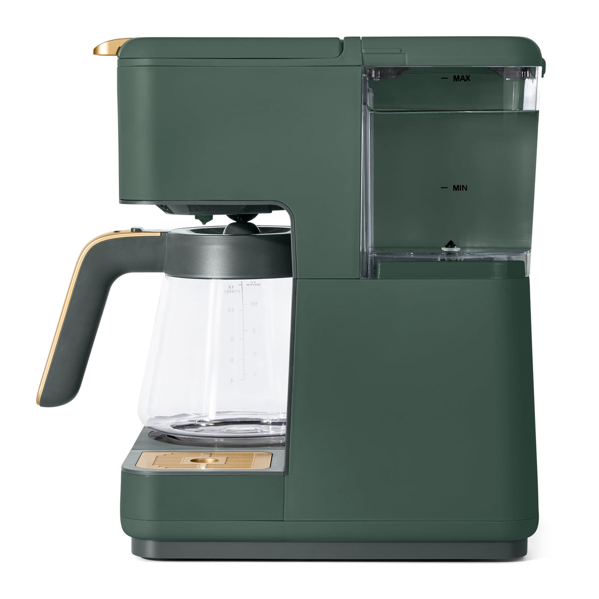 Beautiful by Drew Barrymore Multi-Brew 12-Cup Programmable Drip & Single-Serve Coffee Maker, White Icing