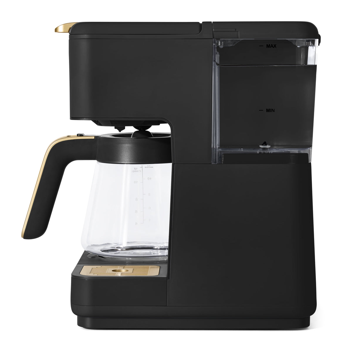 Beautiful by Drew Barrymore Multi-Brew 12-Cup Programmable Drip & Single-Serve Coffee Maker, White Icing